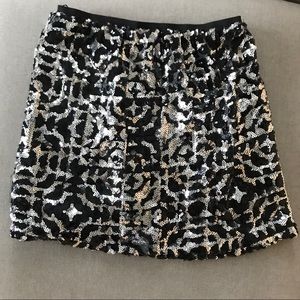 NYE style sequin skirt